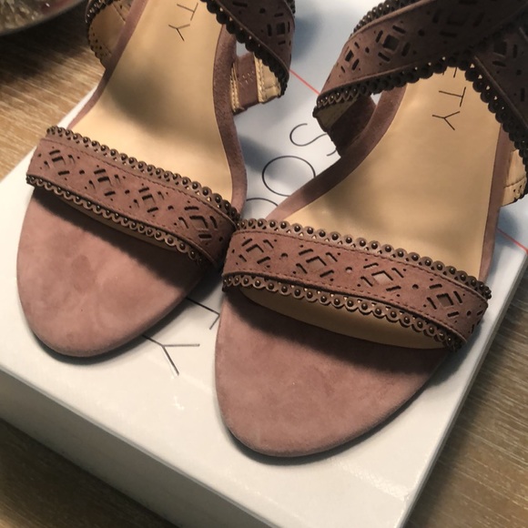 NWT Sole Society Mauve Venus High Heel Sandals size 10 M - Picture 8 of 11